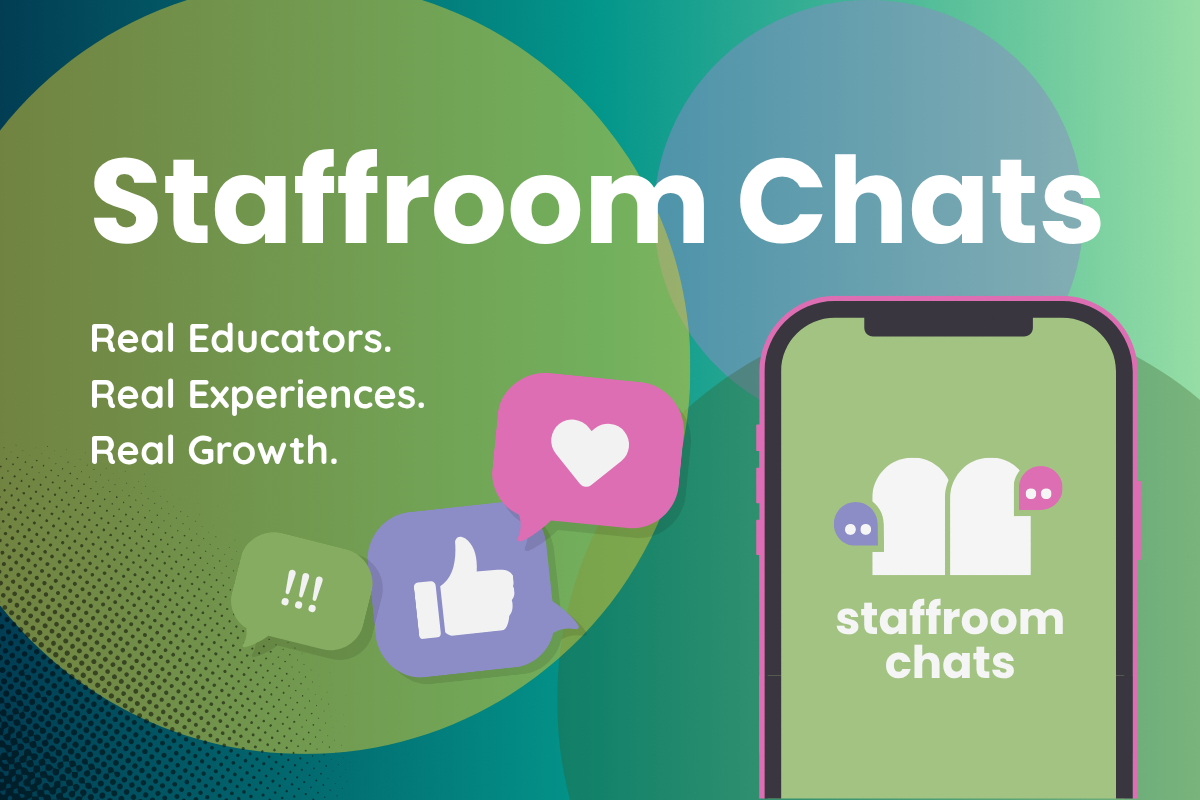 Staffroom Chats IG publicity image